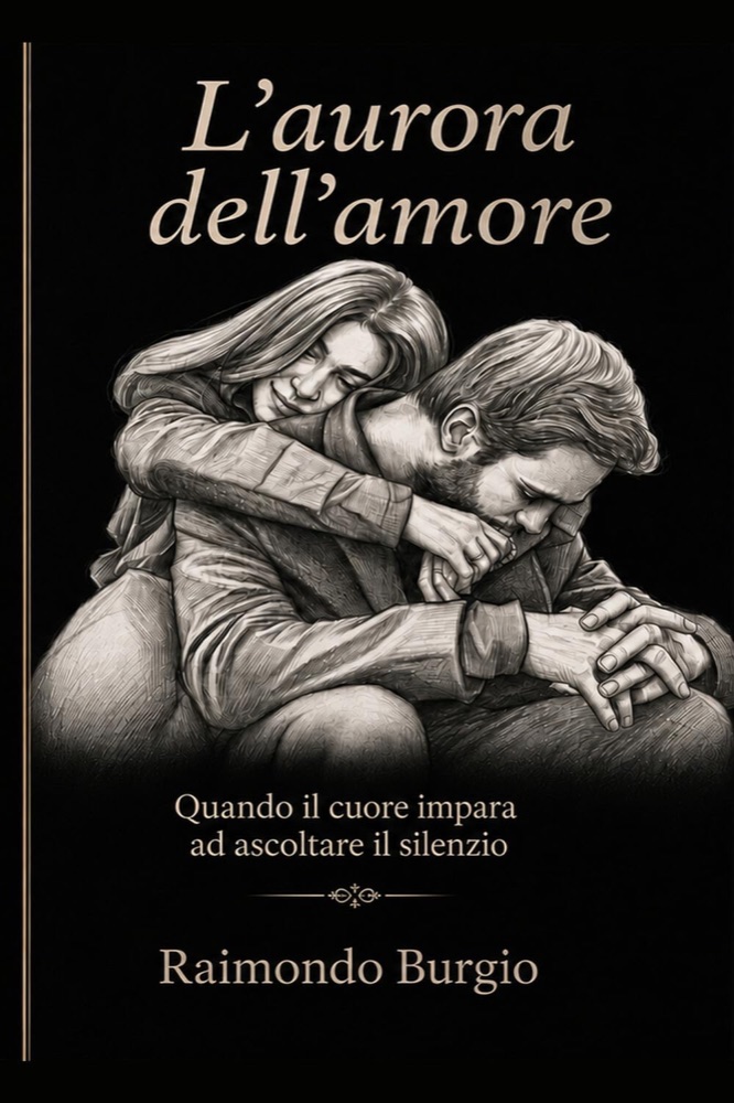 Copertina del libro "L'aurora dell'amore" di Raimondo Burgio, pubblicato con PubblicaOra